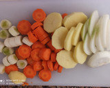 Foto del paso 3 de la receta: Crema de zanahoria y puerro con queso.🥕🧅