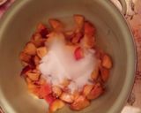 صورة لخطوة 1 من وصفة عصير الخوخ ومركز الخوخ