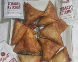 A picture of step 10 of One Bite Chicken Samosa.
