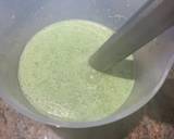 Spinach pancakes, smoked salmon with a creme fraiche and dill recipe step 4 photo
