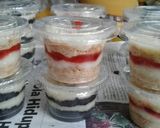 Foto langkah ke 3 dari resep Oreo Cheese Cake Lumer.