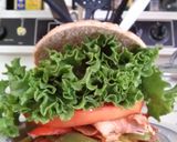 A picture of step 5 of Dean's Crunchy Santa Fe Turkey Deli Sandwich.