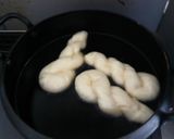 A picture of step 5 of Nostalgic Deep-Fried Bread Using Bread-Maker Prepared Dough.