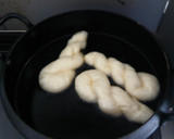A picture of step 5 of Nostalgic Deep-Fried Bread Using Bread-Maker Prepared Dough.