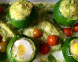 Foto del paso 7 de la receta: Zapallitos rellenos con huevo