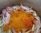 Gambar langkah 3 resipi Gulai Ikan Cencaru Bersantan.