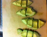 A picture of step 1 of Avocado and Tomato Salad with Sweet Chili Mayonnaise Dressing.