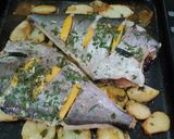 Foto del paso 4 de la receta: Palometa al horno con papas