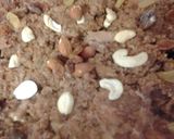 A picture of step 7 of My Chocolate Chip Bread and Butter pudding ☺.