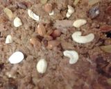 A picture of step 7 of My Chocolate Chip Bread and Butter pudding ☺.