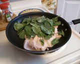 A picture of step 3 of Turkey and Spinach Breakfast Burrito.