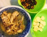 Hình bước làm 1 của món Canh củ năng