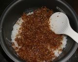 A picture of step 3 of Pan-Fried Rice Balls Made with Soy Sauce Seasoned Bonito Flakes!.
