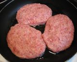 A picture of step 6 of Tender Enoki Hamburger Steaks Stuffed with Cheese.