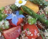 Une image de l'étape 8 de 🌿Taboulé de quinoa aux asperges et tomates.