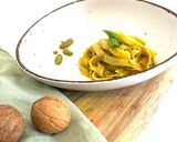 A picture of step 3 of Tagliatelle with Zucchini Pesto.