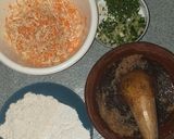 Foto langkah ke 1 dari resep Bakwan bala-bala sayur.