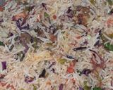 A picture of step 6 of Veg Manchurian fried Rice.