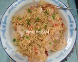 Foto langkah ke 4 dari resep Seblak Cobek Campur Mie Goreng.