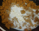 A picture of step 3 of Instant Moong Dal Halwa.