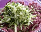 A picture of step 2 of Sig's Zucchini (Courgette) and Beetroot Side Salad.