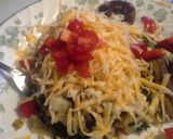 A picture of step 2 of Kale Veggie Breakfast "Omelet".