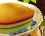 Hình bước làm 10 của món RAU CÂU lá dứa-sữa dừa-cà phê