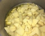 A picture of step 3 of Achari Aloo.
