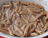 Foto del paso 2 de la receta: Macarrones integrales con salsa de champiñones (aprovechamiento)