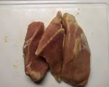 Foto del paso 1 de la receta: Lomo de cerdo a la crema de avena y champiñones