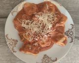 2017. Ricottás parajos tortelloni paradicsom szósszal 😋 recept fázis 4 fotója