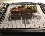 Foto del passaggio 5 della ricetta Filetto di maiale con salsa di peperoni e crema di gorgonzola