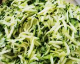 Une image de l'étape 1 de Cookies de courgettes.