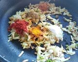 A picture of step 3 of Guwar (cluster beans) Do Pyaza.