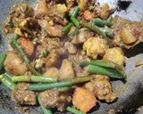 A picture of step 9 of Chicken curry with winter veggies.