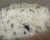 A picture of step 6 of Peas pulao.