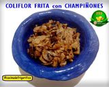 Foto del paso 3 de la receta: Volovanes de coliflor frita con champiñones