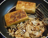 A picture of step 5 of Tofu Steak with Sublime Maitake Mushroom Sauce.