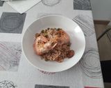 Foto del paso 5 de la receta Arroz con chipirones y gambas