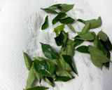 A picture of step 1 of Fried Rice With Eggs And Curry Leaves.