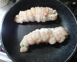 A picture of step 2 of Simple Chicken Char-siu in a Frying Pan.
