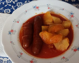 Foto del paso 2 de la receta: Chorizos a la sidra con manzana