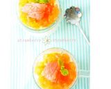 A picture of step 12 of Yogurt Mousse with Grapefruit Gelée.