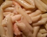 A picture of step 4 of Shrimp Penne Rigate Pasta.