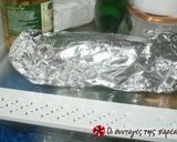 A picture of step 9 of Chocolate salami with vasilopita leftovers.