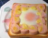 A picture of step 5 of Fish Sausage Flower Toast!.