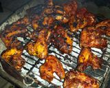 A picture of step 3 of Super Hot Barbecued Wings.