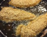 A picture of step 5 of Sammie's Stove Top Stuffing Chicken Tenders.