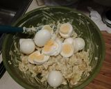 A picture of step 5 of Jill's Potato Salad.