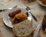 A picture of step 7 of Polish Sauerkraut Cooking: Bigos.
